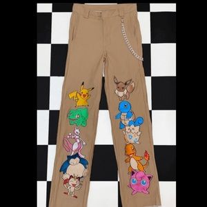 omighty Pokemon cartoon pants Sz S